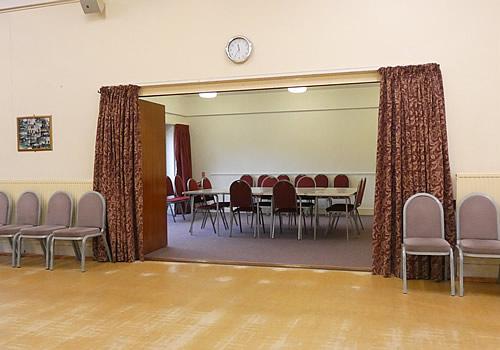 View from the Main Hall into the Committee Room Photo Gallery Image - View from the Main Hall into the Committee Room