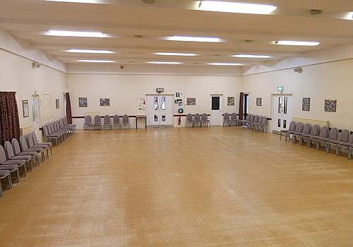 The Main Hall viewed from the stage Photo Gallery Image - The Main Hall viewed from the stage