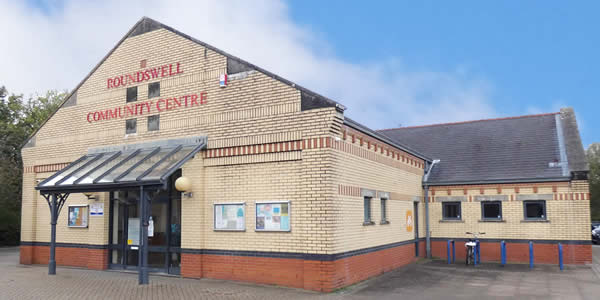 The Entrance to Roundswell Community Centre