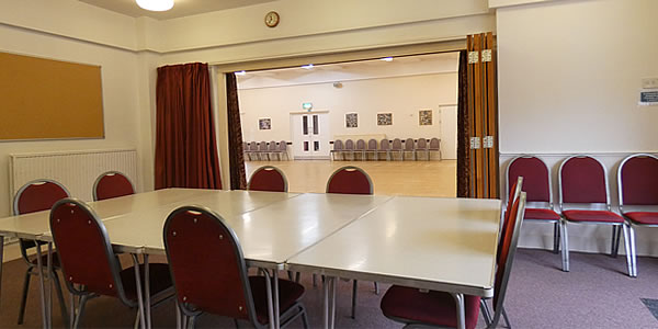View from the Committee Room into the Main Hall at Roundswell Community Centre